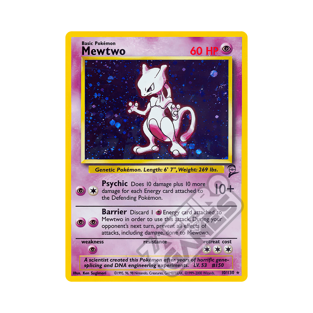 010/130 Mewtwo Holo (ENG) - Set Base 2