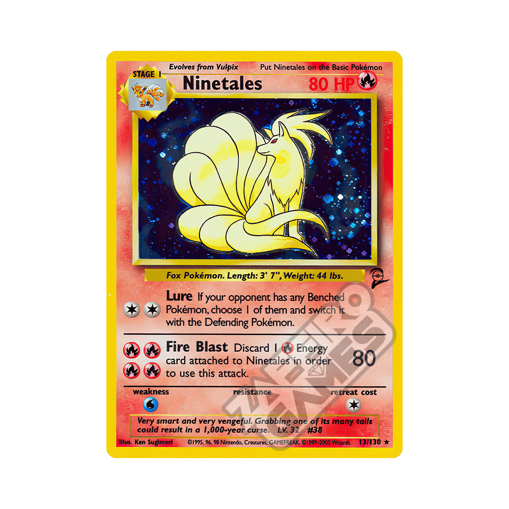 013/130 Ninetales Holo (ENG) - Set Base 2
