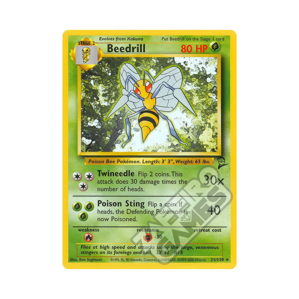 021/130 Beedrill Rara (ENG) - Set Base 2