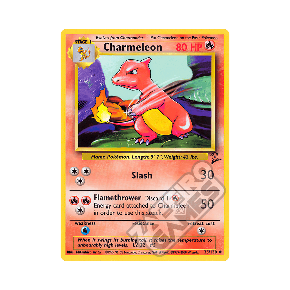 035/130 Charmeleon Non Comune (ENG) - Set Base 2