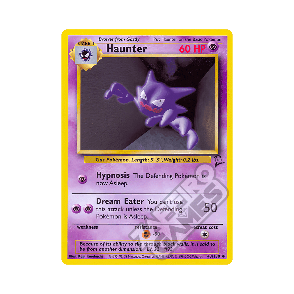 043/130 Haunter Non Comune (ENG) - Set Base 2