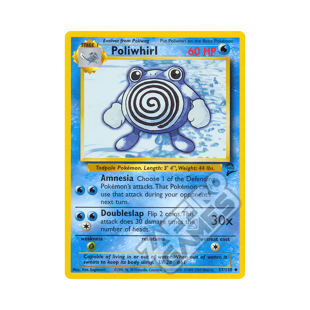 057/130 Poliwhirl Non Comune (ENG) - Set Base 2