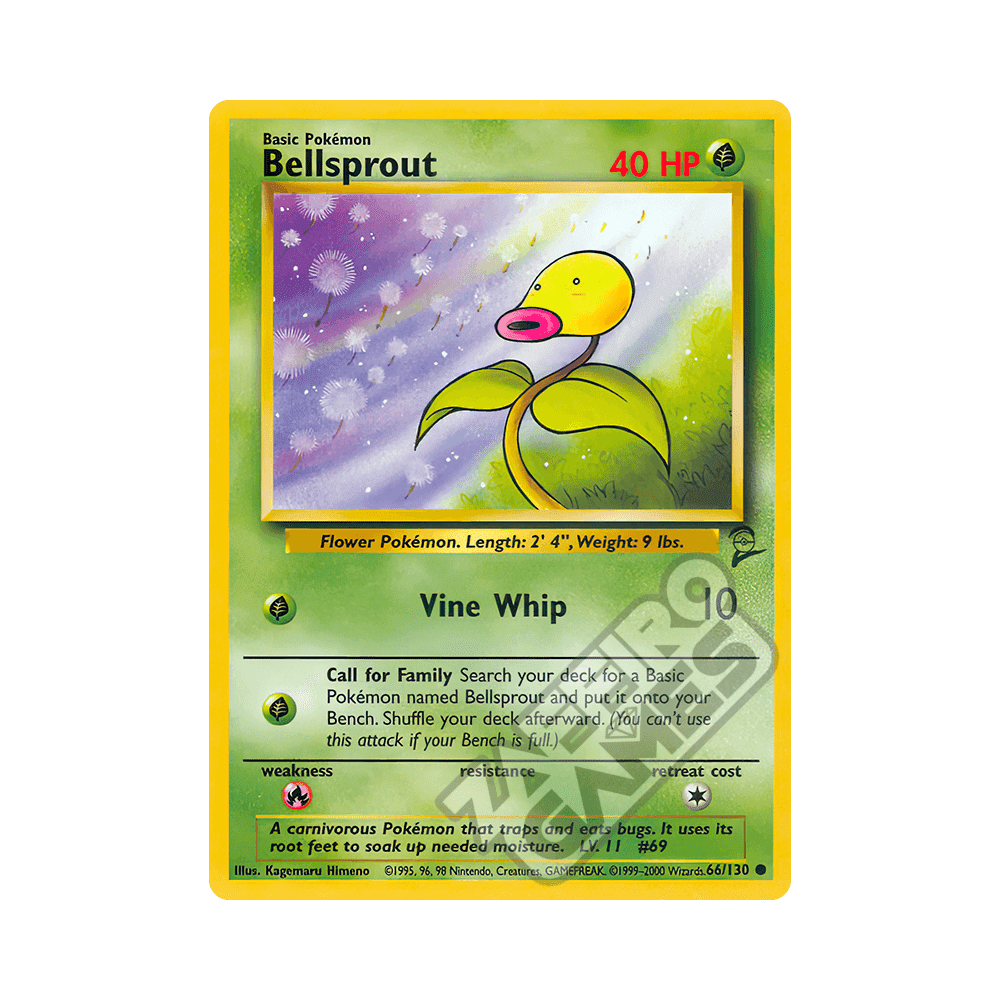 066/130 Bellsprout Comune (ENG) - Set Base 2