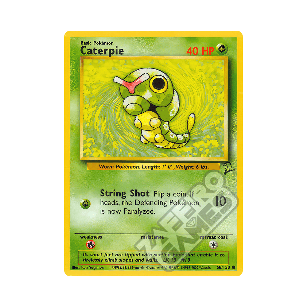 068/130 Caterpie Comune (ENG) - Set Base 2