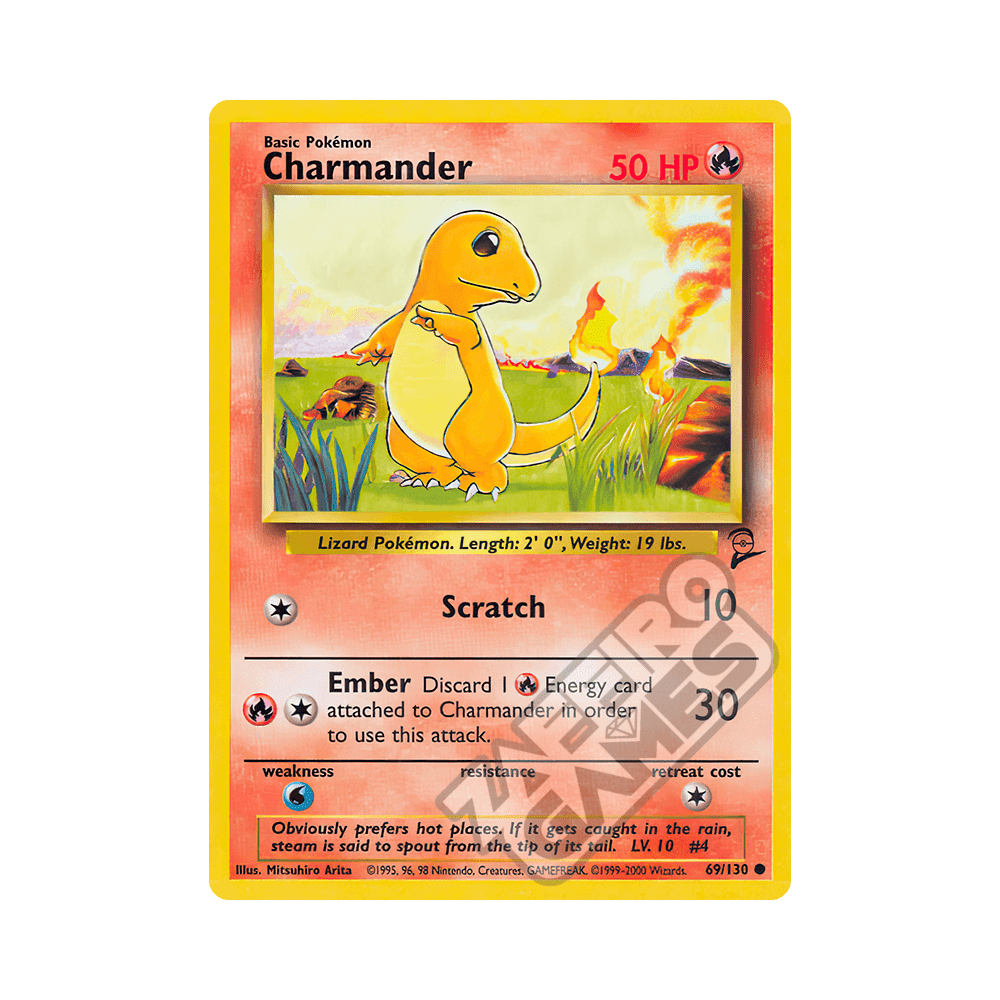 069/130 Charmander Comune (ENG) - Set Base 2