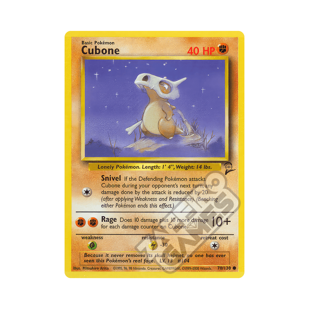 070/130 Cubone Comune (ENG) - Set Base 2