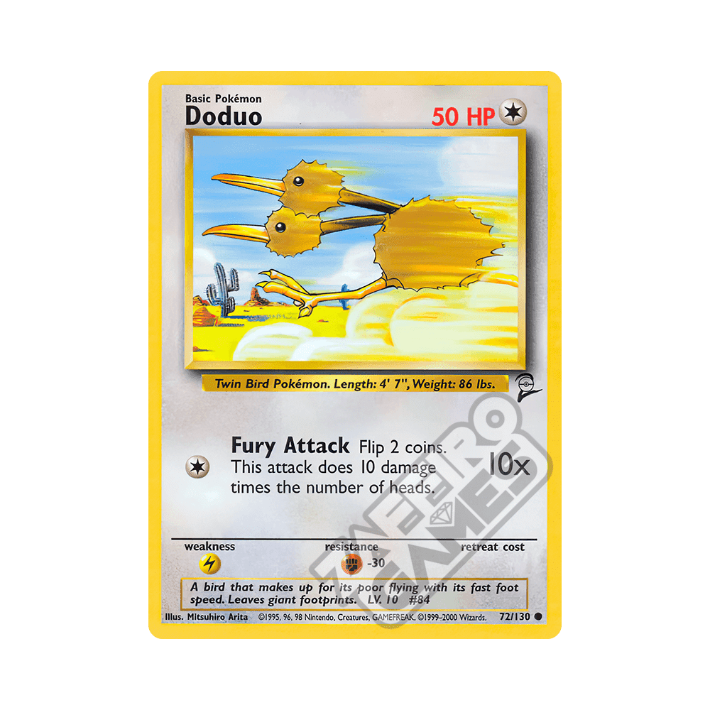072/130 Doduo Comune (ENG) - Set Base 2