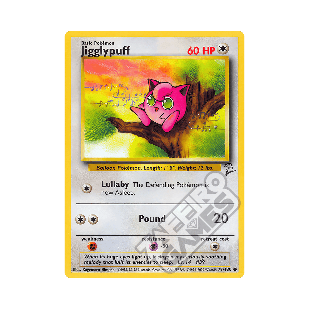 077/130 Jigglypuff Comune (ENG) - Set Base 2