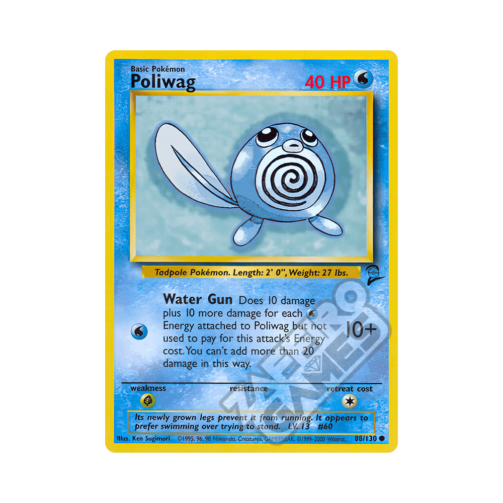 088/130 Poliwag Comune (ENG) - Set Base 2