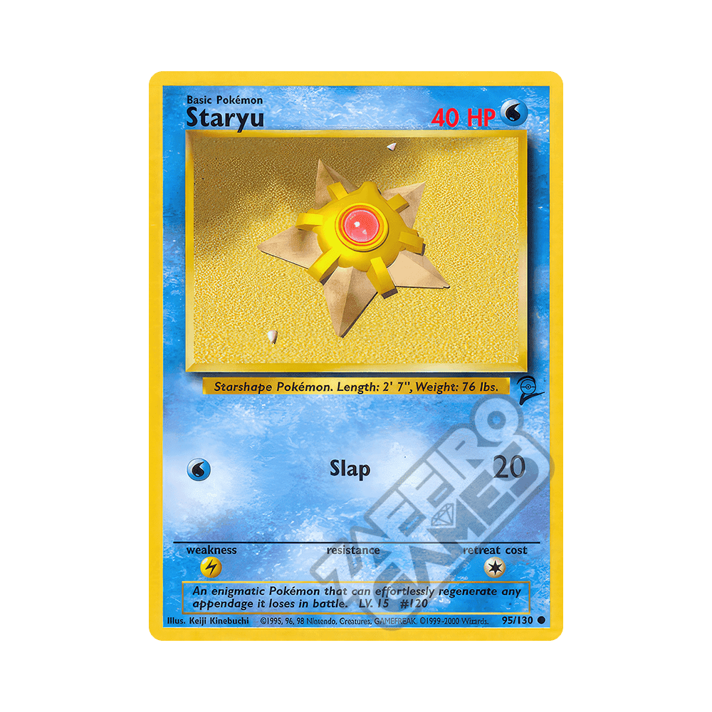 095/130 Staryu Comune (ENG) - Set Base 2