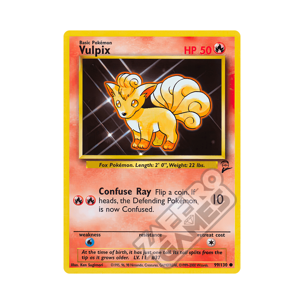 099/130 Vulpix Comune (ENG) - Set Base 2