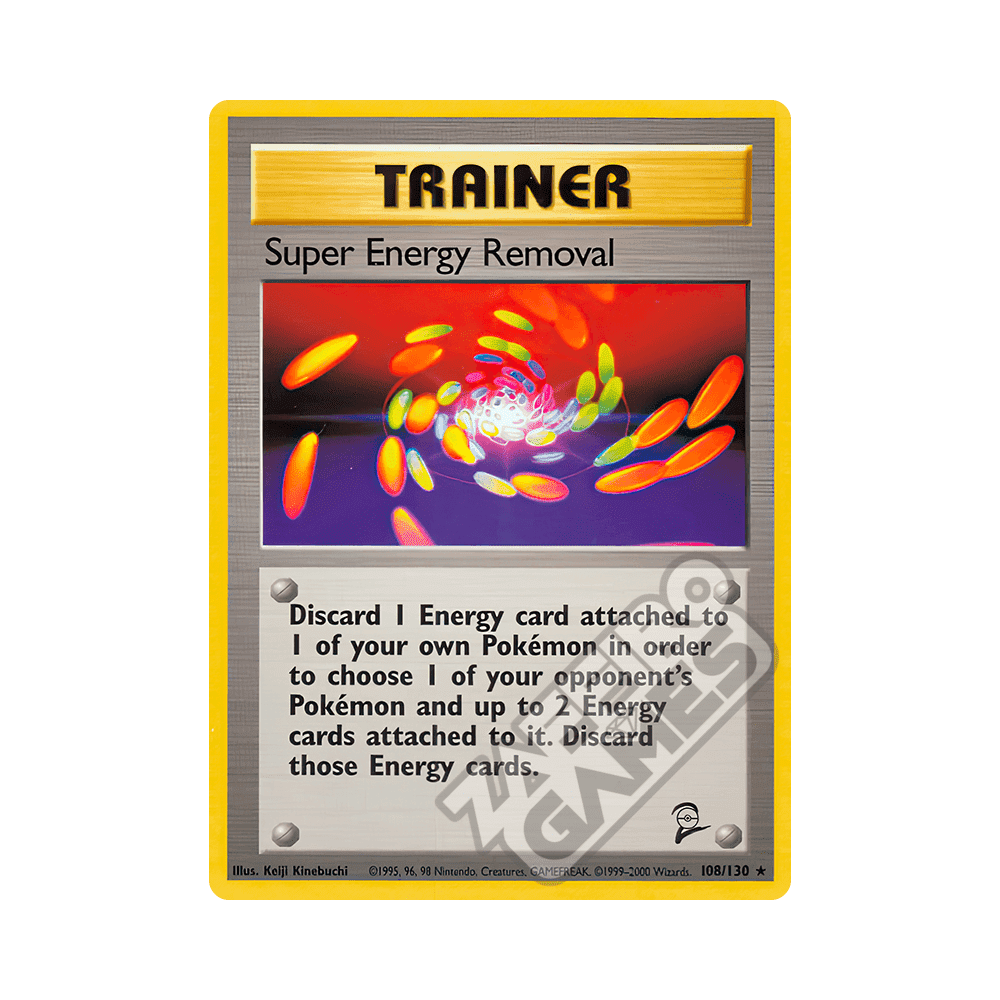 108/130 Super Energy Removal Rara (ENG) - Set Base 2