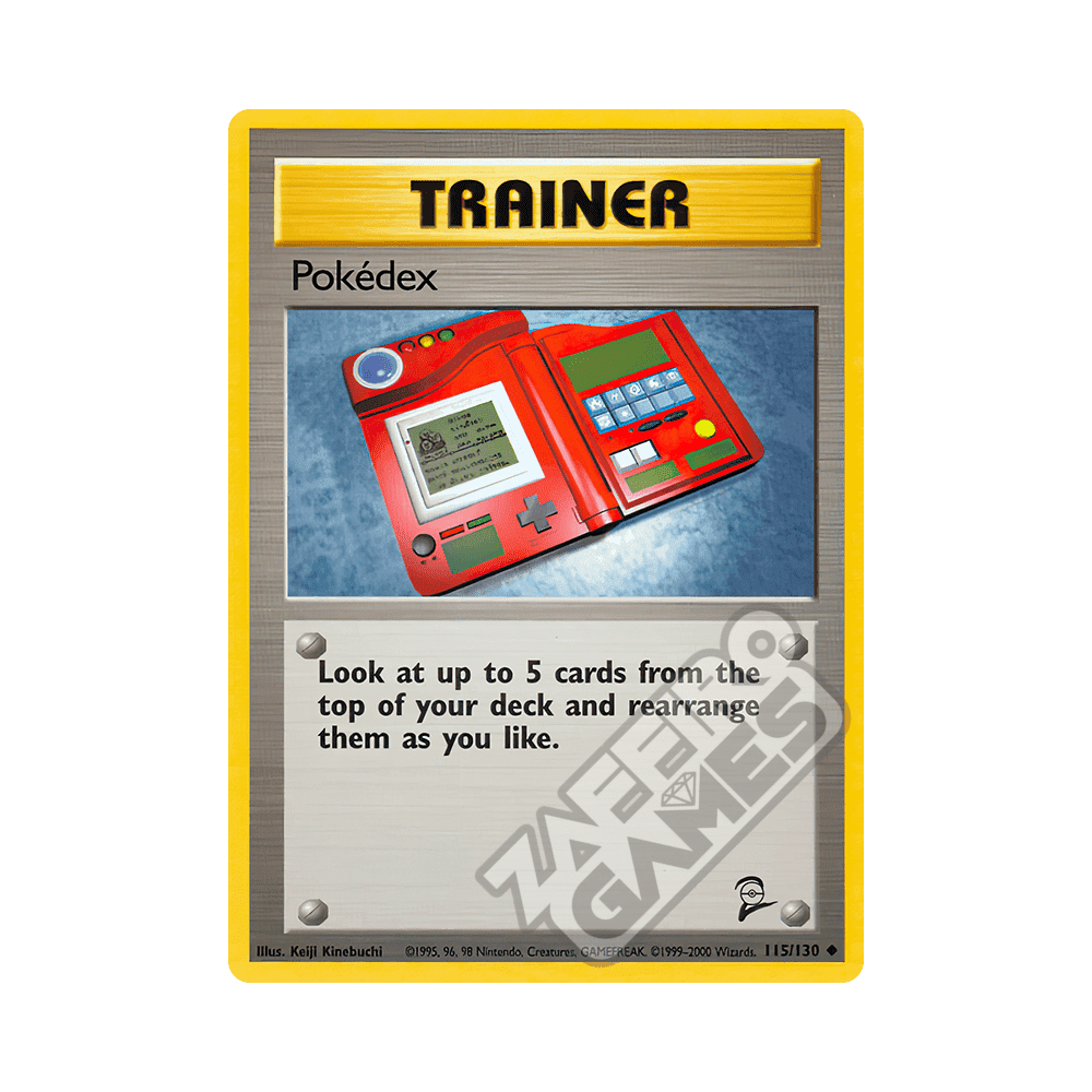 115/130 Pokédex Non Comune (ENG) - Set Base 2
