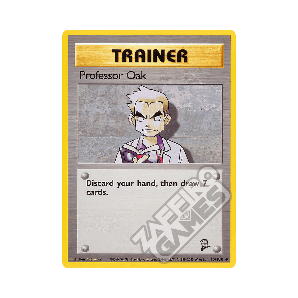 116/130 Professor Oak Non Comune (ENG) - Set Base 2