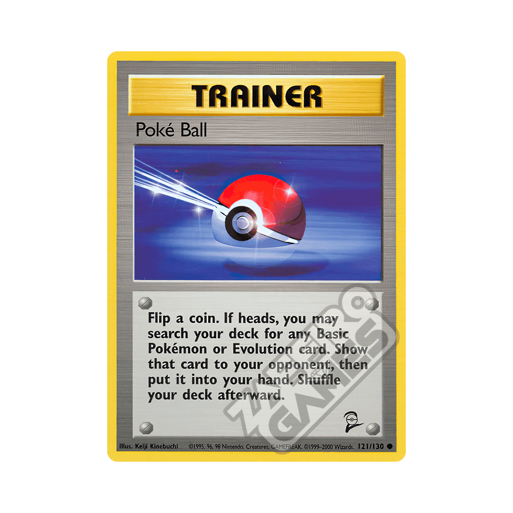 121/130 Poké Ball Comune (ENG) - Set Base 2