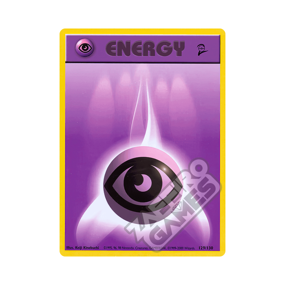 129/130 Psychic Energy Comune (ENG) - Set Base 2