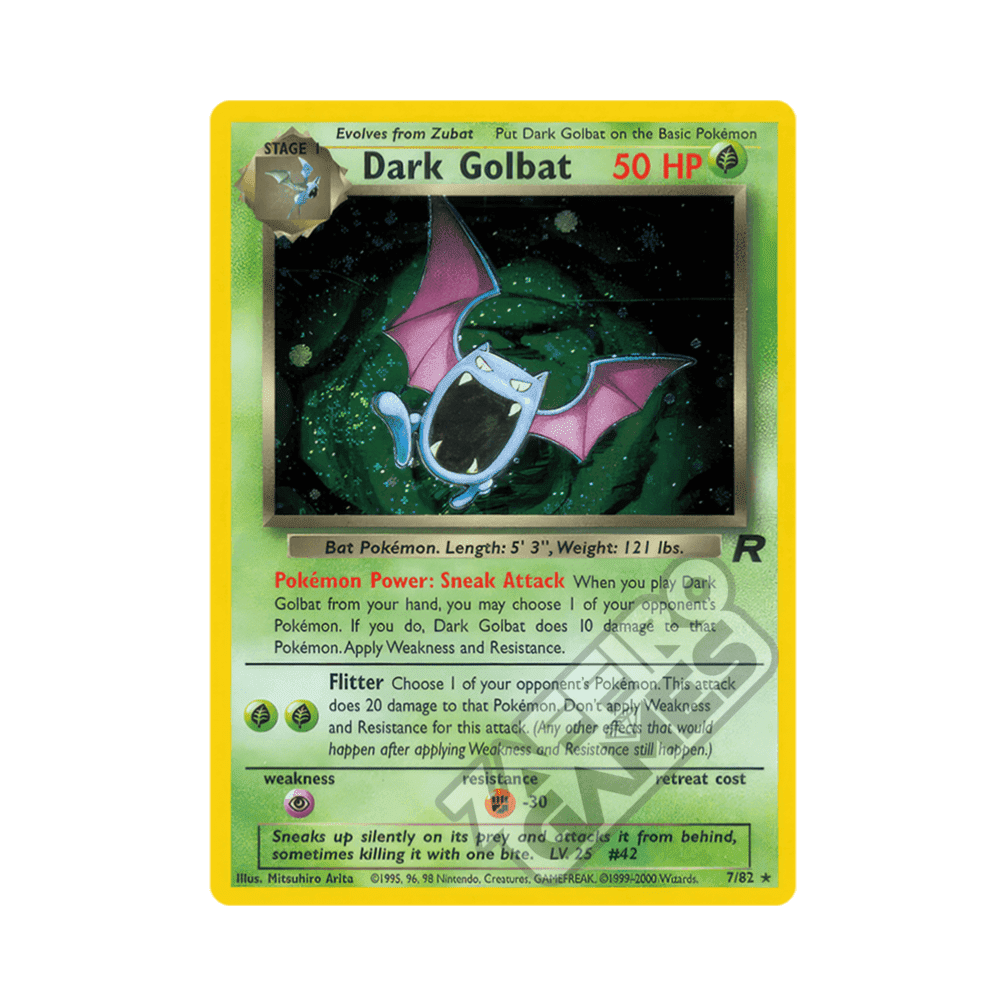 07/82 Dark Golbat Holo Unlimited (ITA) - Team Rocket