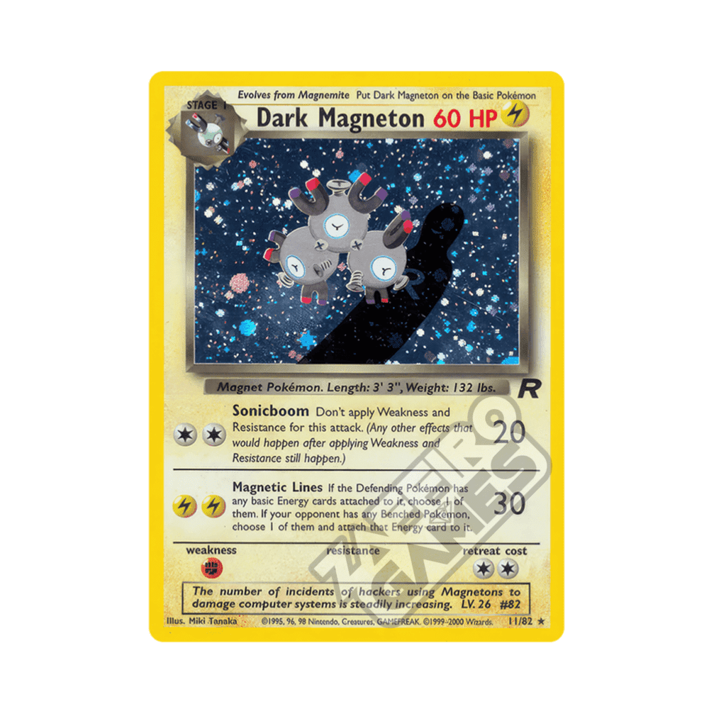 11/82 Dark Magneton Holo Unlimited (ITA) - Team Rocket