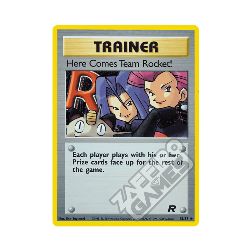 15/82 Ecco che arriva il Team Rocket! Holo Unlimited (ITA) - Team Rocket