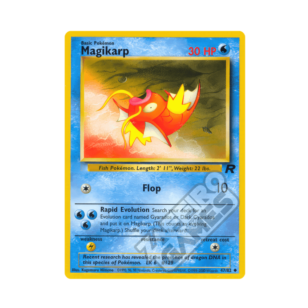 47/82 Magikarp Non Comune Unlimited (ITA) - Team Rocket