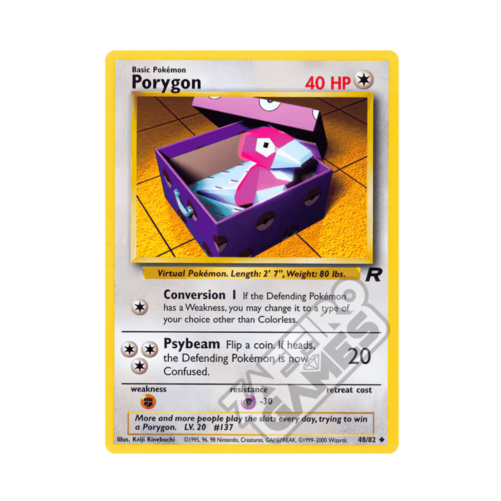 48/82 Porygon Non Comune Unlimited (ITA) - Team Rocket