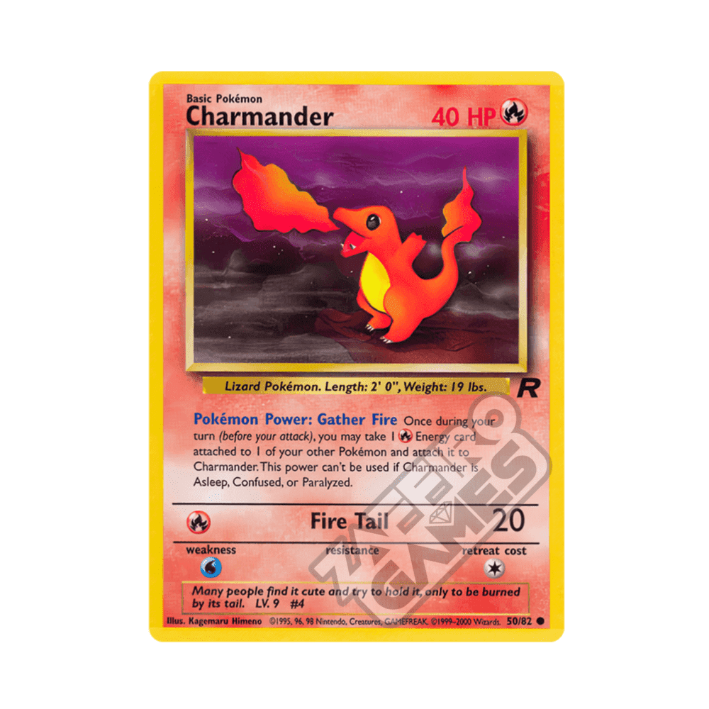 50/82 Charmander Comune Unlimited (ITA) - Team Rocket