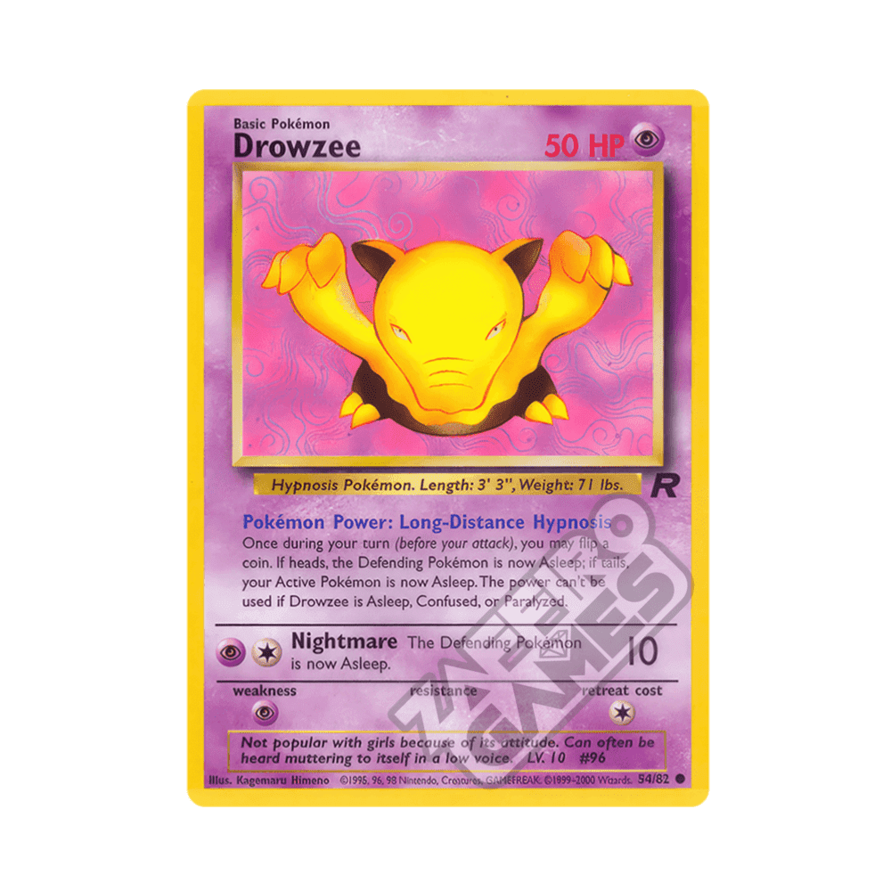 54/82 Drowzee Comune Unlimited (ITA) - Team Rocket