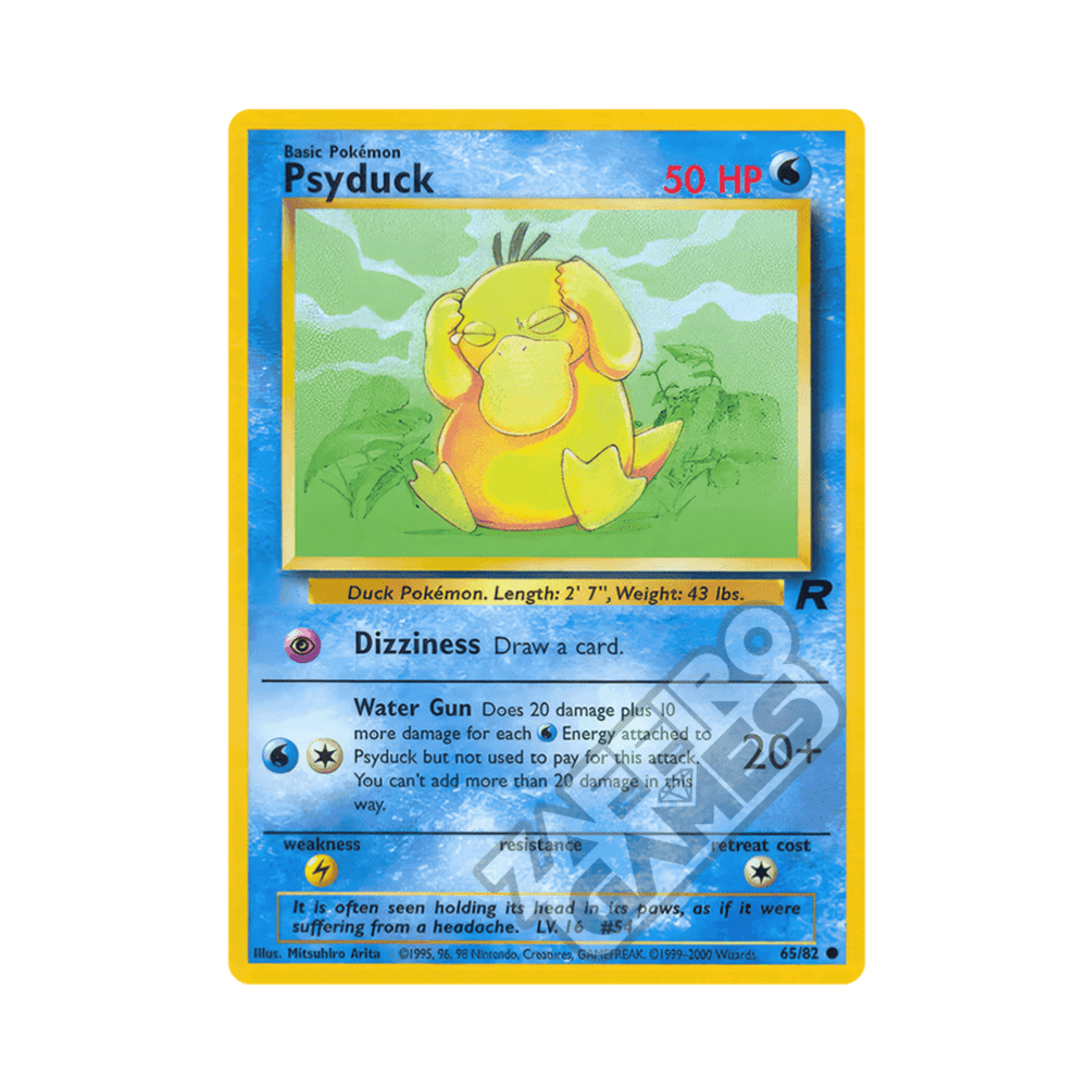 65/82 Psyduck Comune Unlimited (ITA) - Team Rocket