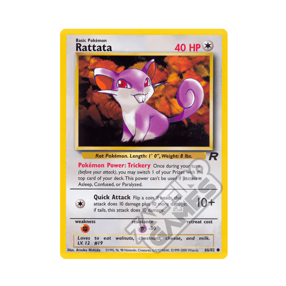 66/82 Rattata Comune Unlimited (ITA) - Team Rocket