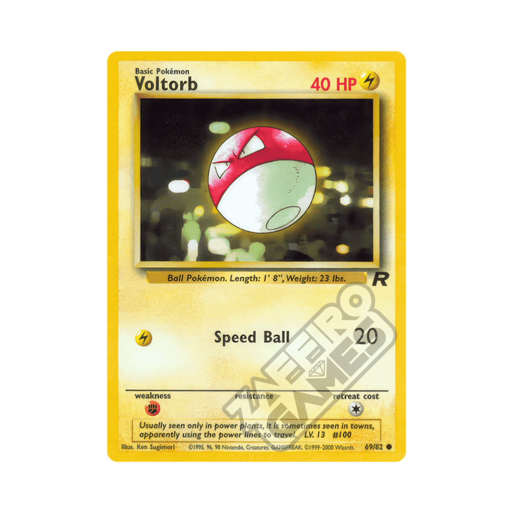 69/82 Voltorb Comune Unlimited (ITA) - Team Rocket