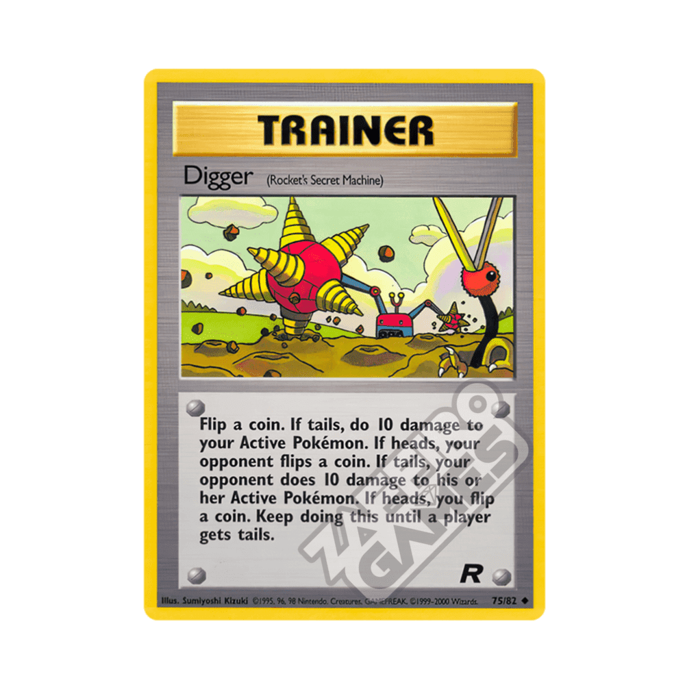 75/82 Scavatrappole Non Comune Unlimited (ITA) - Team Rocket