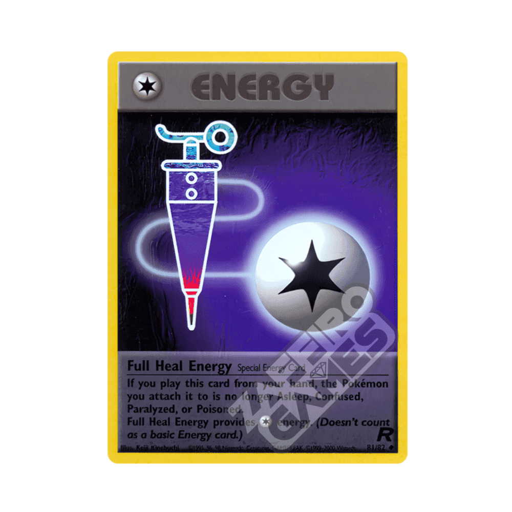 81/82 Energia Recupero Totale Non Comune Unlimited (ITA) - Team Rocket