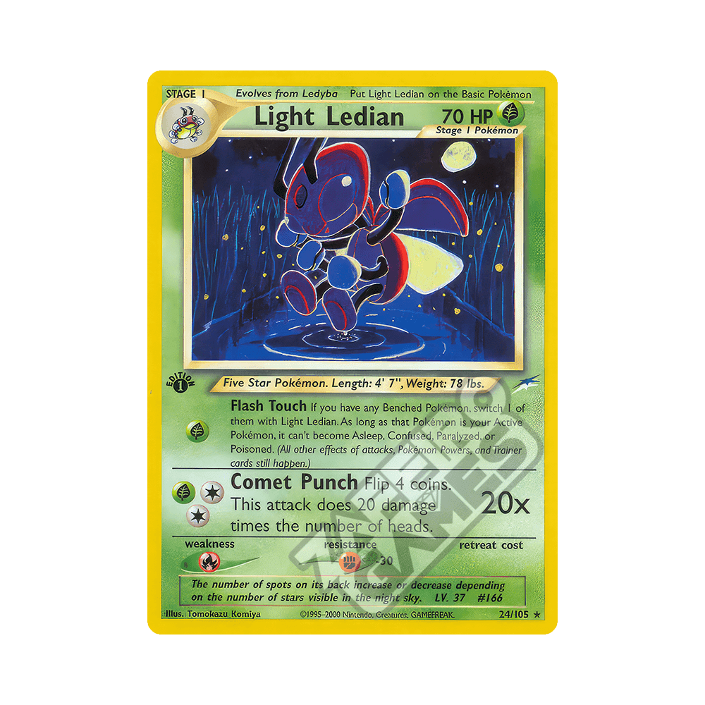 024/105 Light Ledian Rara Prima Edizione (ITA) / Neo Destiny