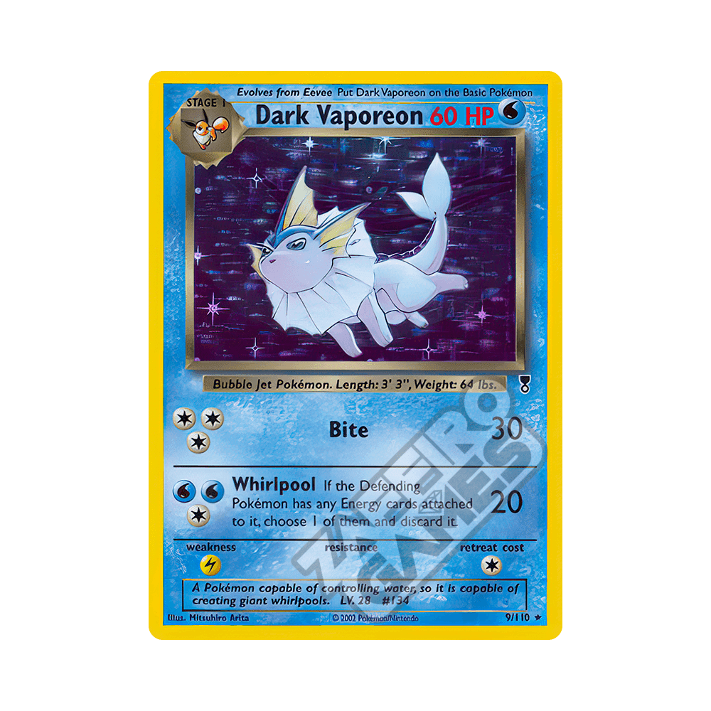009/110 Dark Vaporeon Holo (ENG) - Legendary Collection