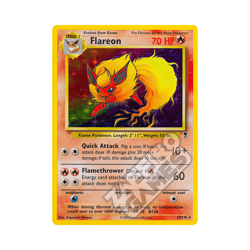 010/110 Flareon Holo (ENG) - Legendary Collection