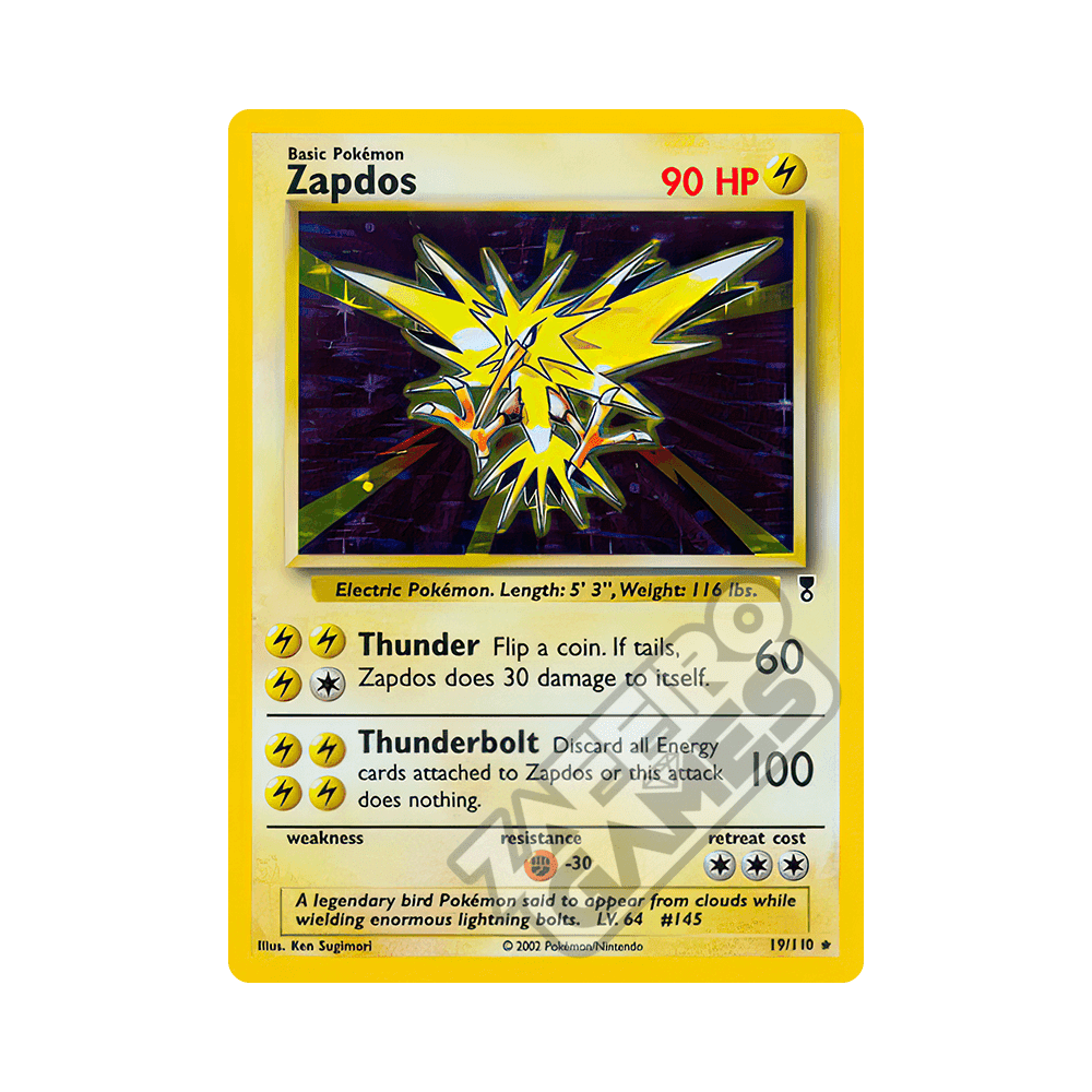 019/110 Zapdos Holo (ENG) - Legendary Collection