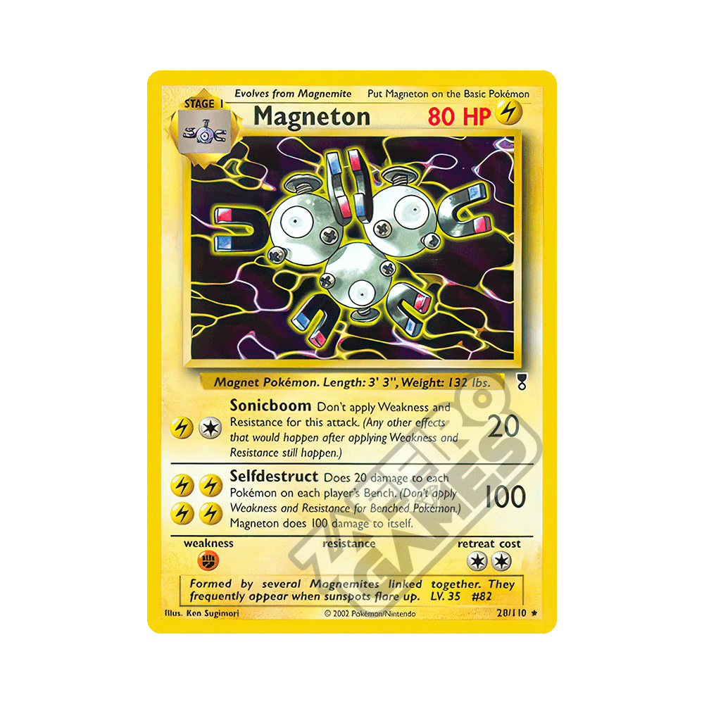 028/110 Magneton Rara (ENG) - Legendary Collection