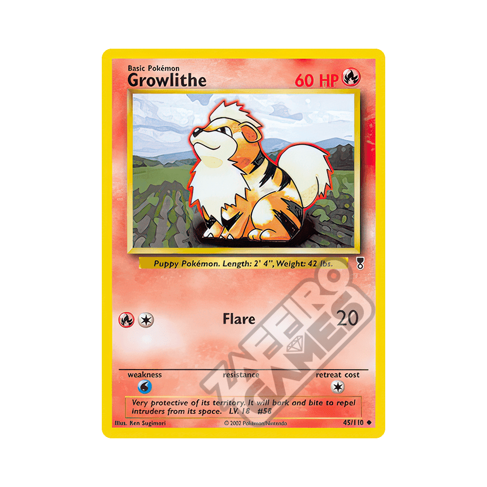 045/110 Growlithe Non Comune (ENG) - Legendary Collection