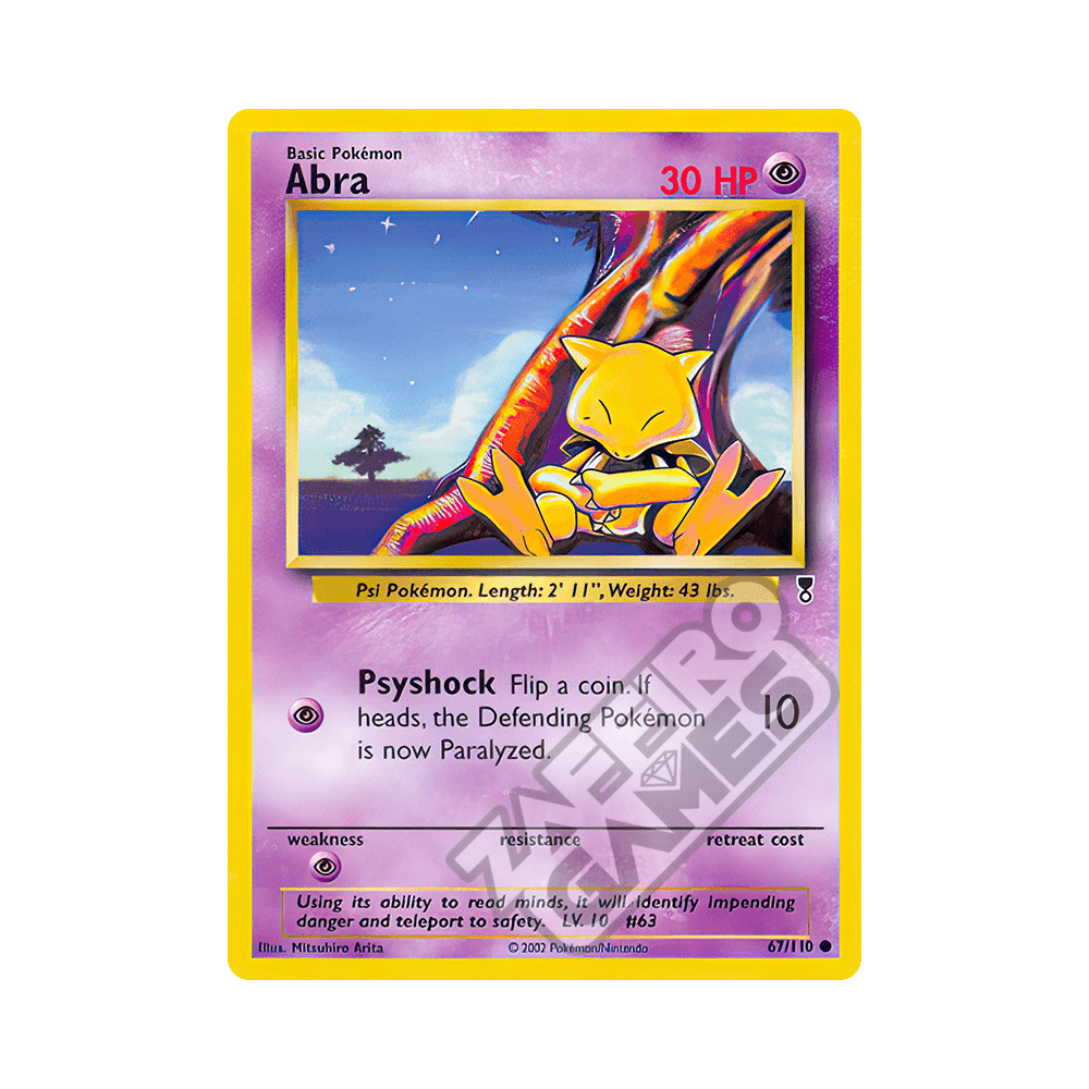067/110 Abra Comune (ENG) - Legendary Collection