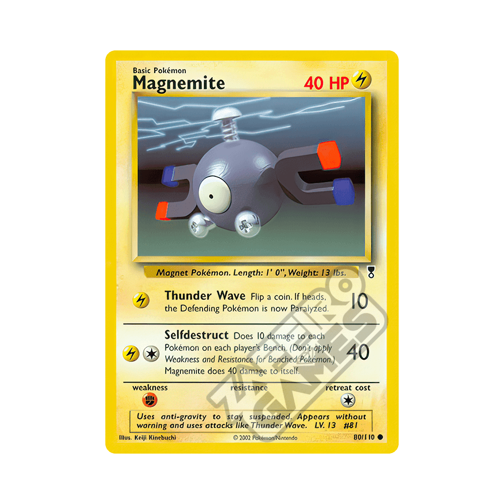 080/110 Magnemite Comune (ENG) - Legendary Collection