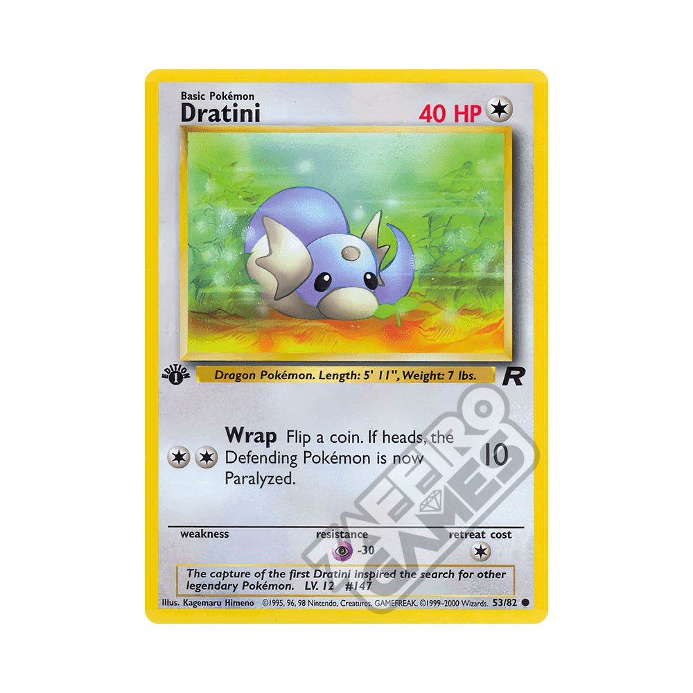 053/082 Dratini Comune Prima Edizione (IT) – Team Rocket