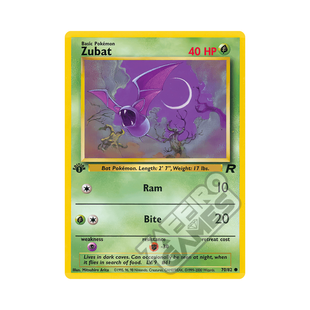 070/082 Zubat Comune Prima Edizione (IT) – Team Rocket