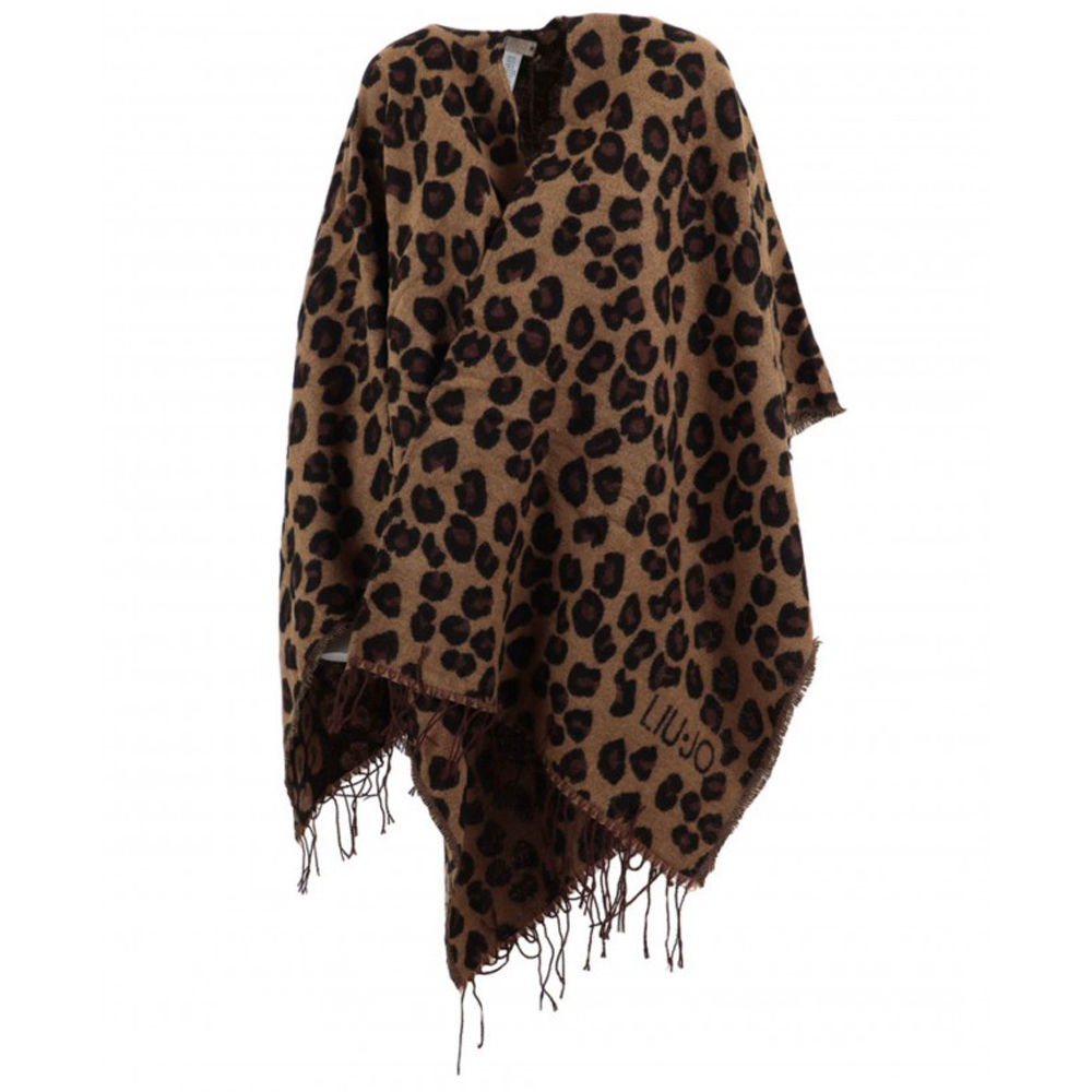 Liu Jo Jacquard Sciarpa 2F3071 T0300 Animalier