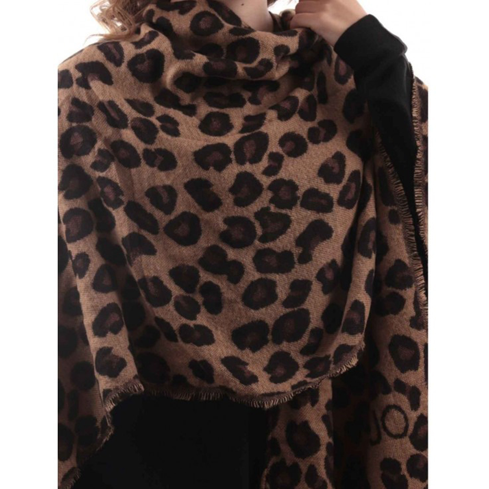 Liu Jo Jacquard Sciarpa 2F3071 T0300 Animalier