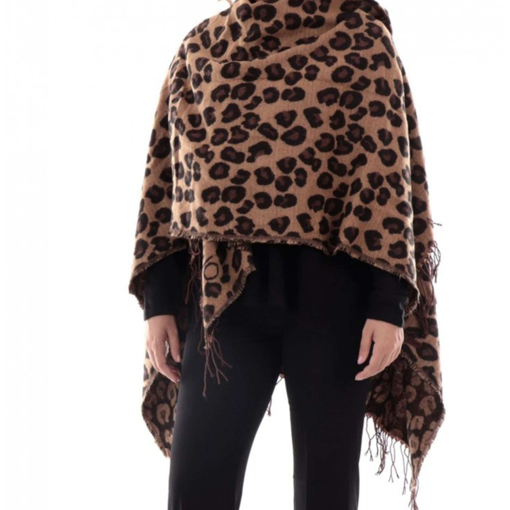 Liu Jo Jacquard Sciarpa 2F3071 T0300 Animalier