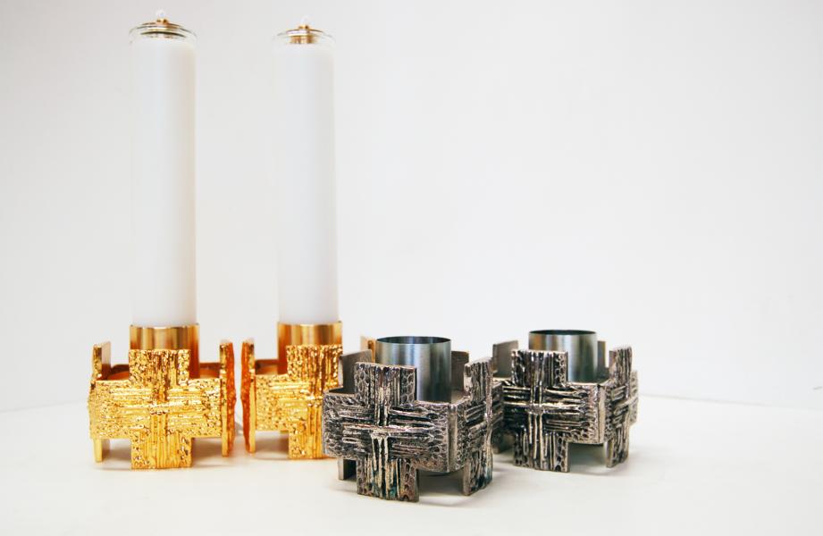 Candeliere in ottone 