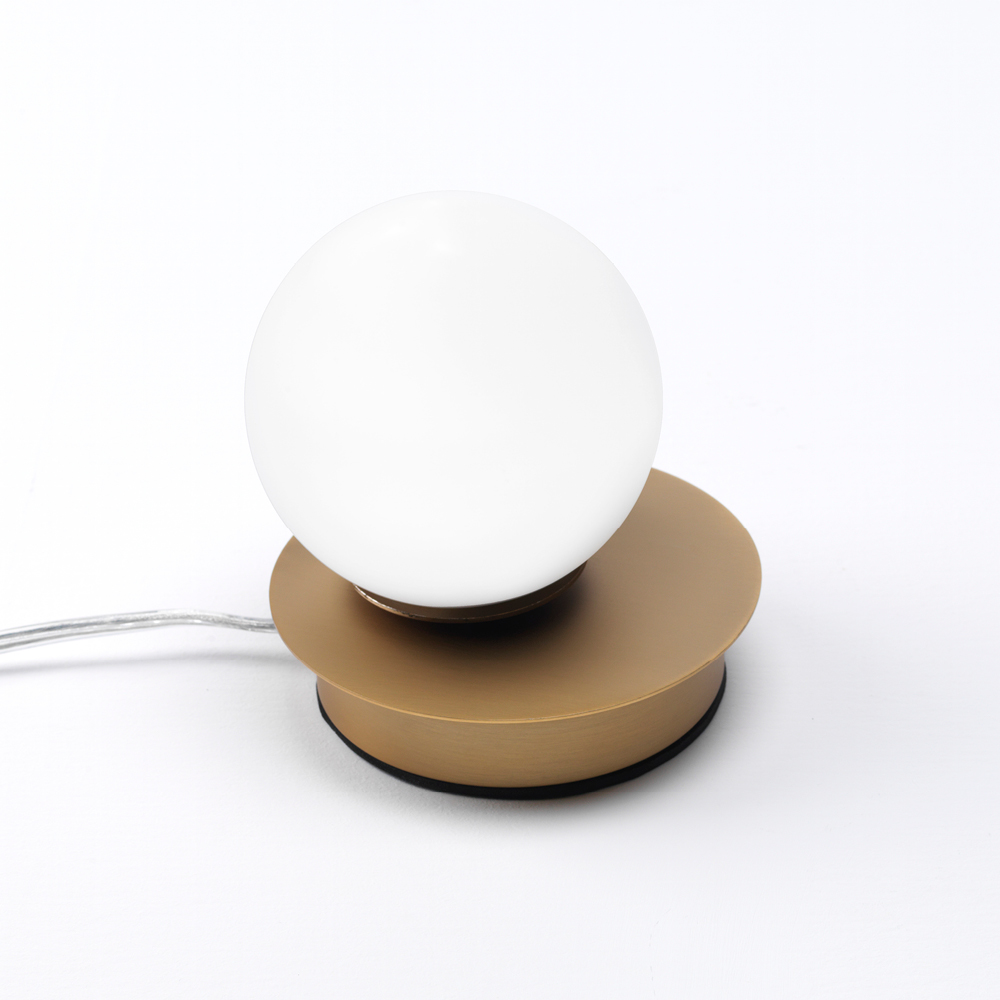 PEARL DA TAVOLO 12 ORO SPAZZOLATO 4W 3000K 