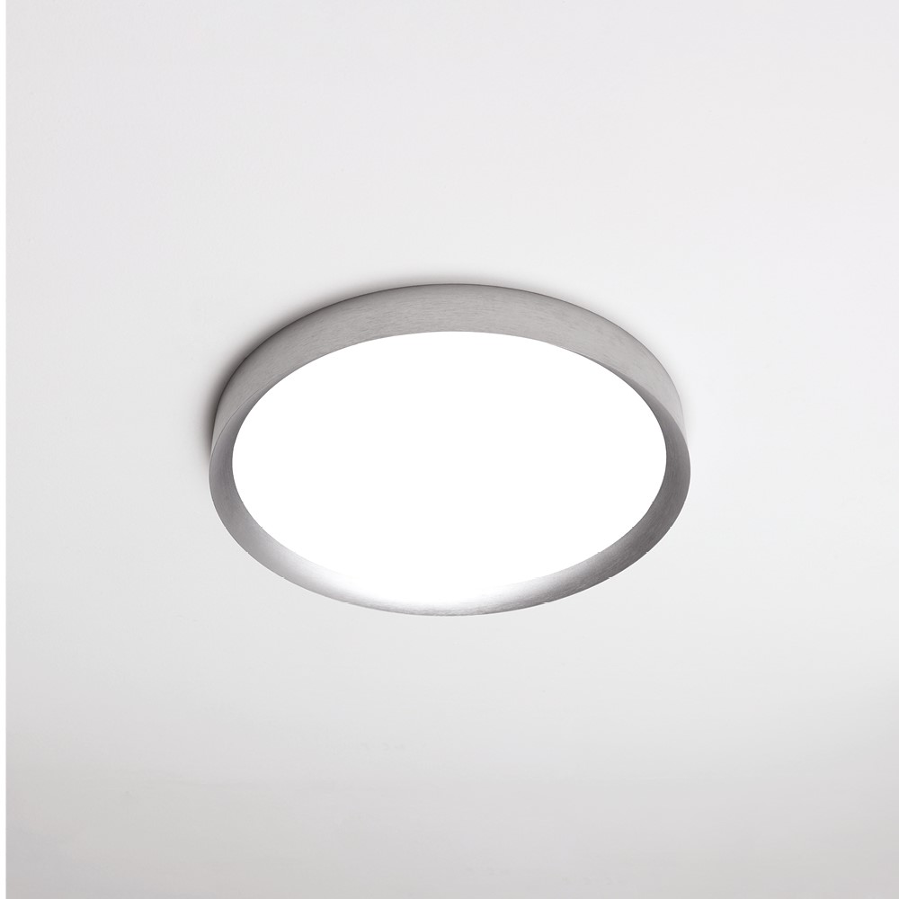 HERA PLAFONIERA Ø50 TITANIO 40W 3000K-4000K DIMMERABILE