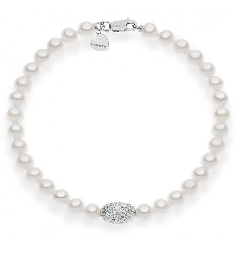 Bracciale Oro 750 Con Perle Coltivate - Comete Collezione Perle Easy Basic - 3