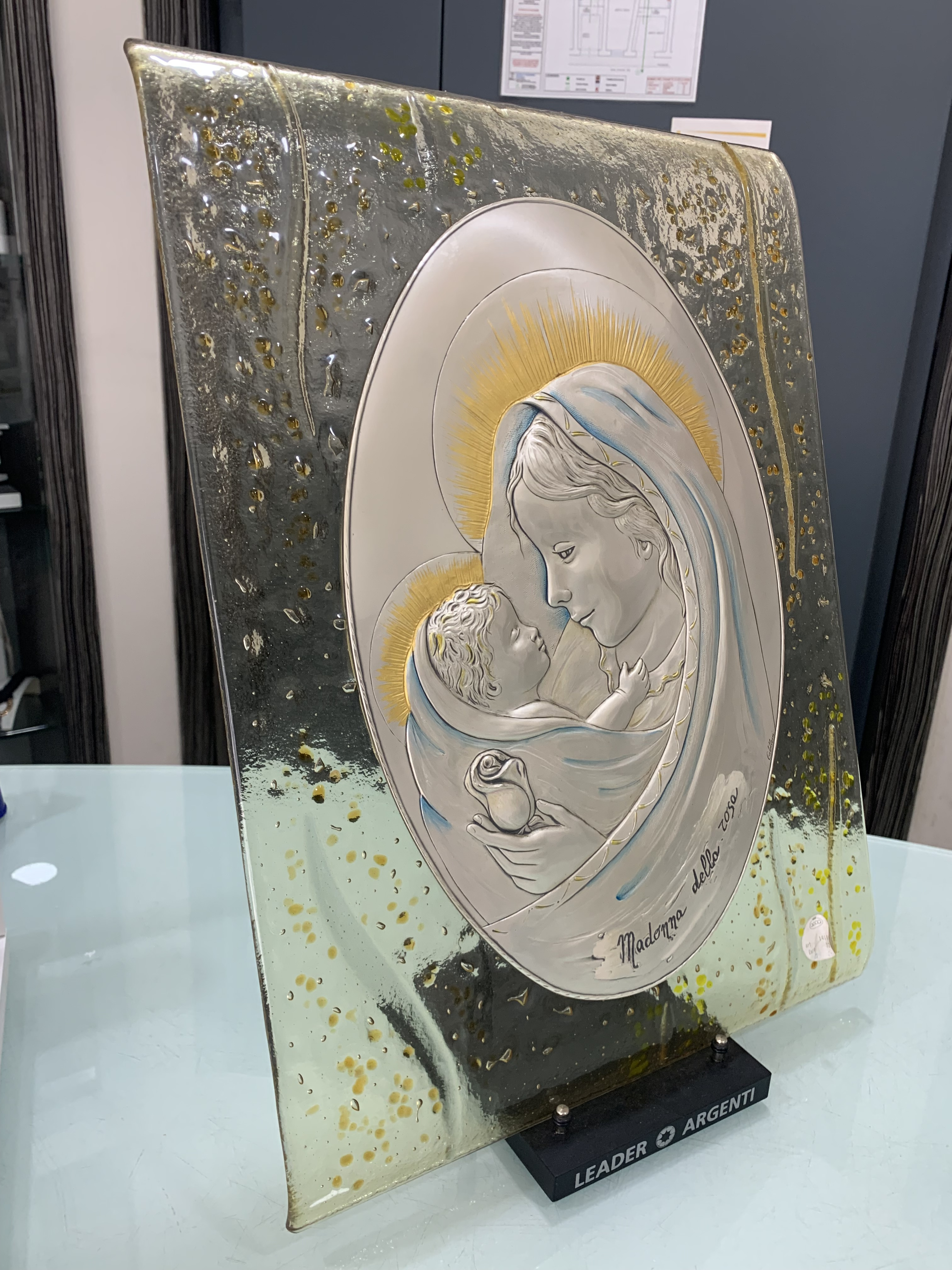 Ciondolo Santino Mater Dei In Argento | Pendenti Traditional
